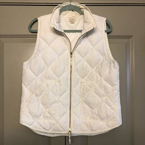Jcrew White vest